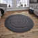 Branscome area rug Hand Tufted Circle Grey