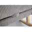 Chaise berçante moderne avec rembourrage confortable et poche latérale-581789233