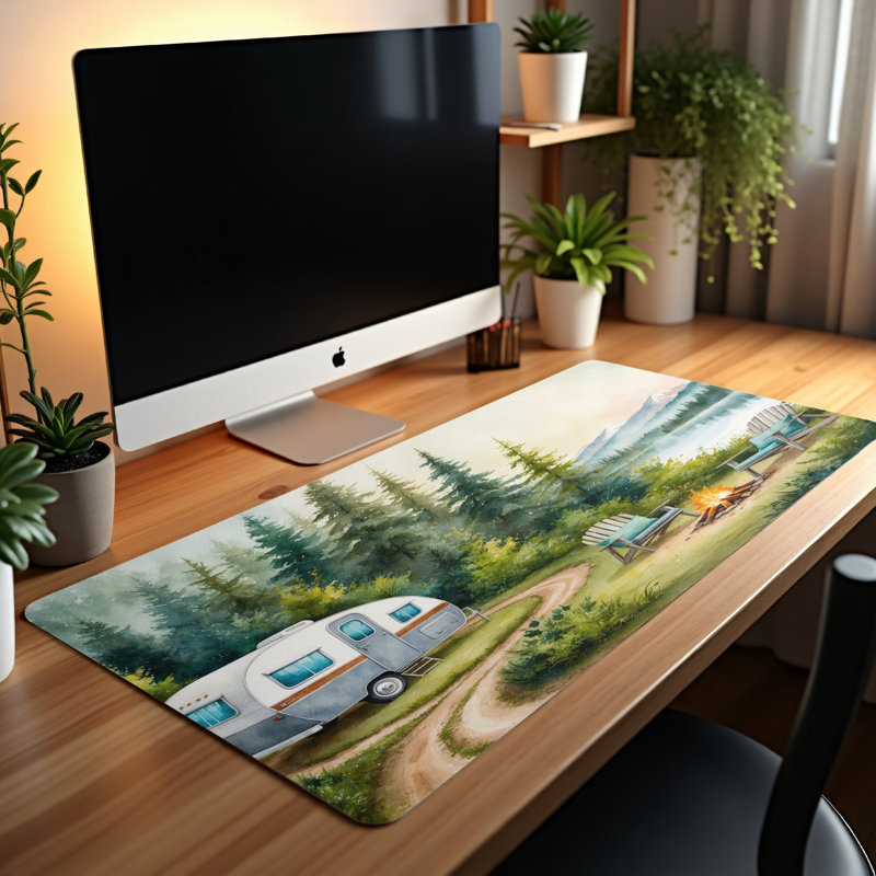 Polyester Desk Pad, 23.6x13.8