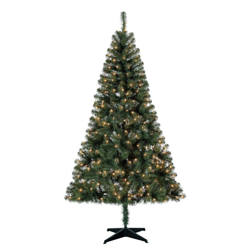 Sapin de Noël artificiel illuminé, 7'