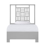 Finn Twin Extra Long Bed, Turquoise