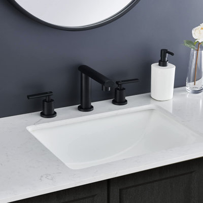 8-Inch Matte Black Bathroom Sink Tap, Widespread Waterfall Faucet, 2 Handles, Pop Up Drain Assembly, Supply Hose 2-Handles Drain, Hose, 8