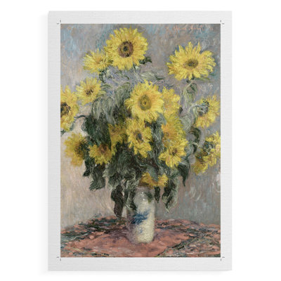 Vintage Floral Print CCXLI -Canvas Print Only - NOT FRAMED