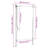 vidaXL Roller Blind Cream Polyester with PA Coating, Steel, Aluminum-916980589-916980590