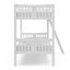Ensemble de lit superposé simple au-dessus d'un lit simple et commode 6 tiroirs Storkcraft Caribou-103976953