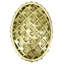 THAMES OVAL KNOB; DECORATED WITH SWAROVSKI® LT. COLORADO TOPAZ CRYSTAL-1411309337