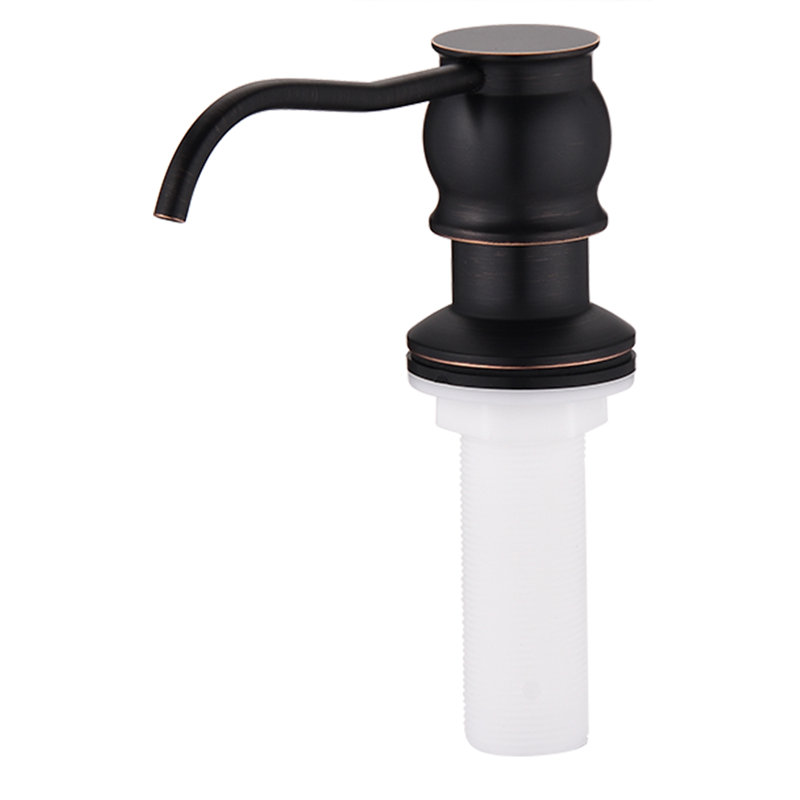 Brass Kitchen Soap Dispenser, Oil Rubbed Bronze