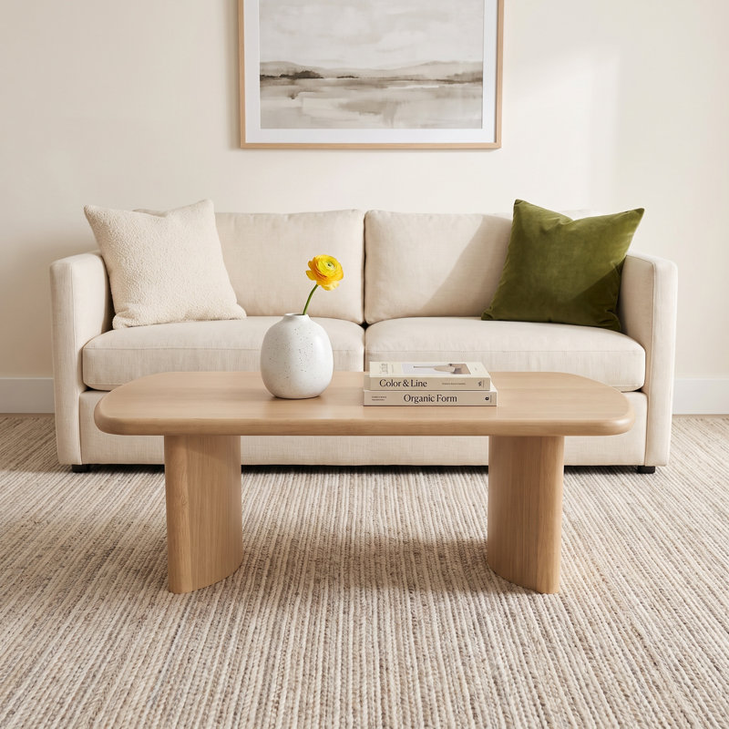Circa Coffee Table, Light Oak