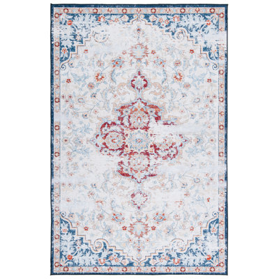 Tapis 117 beige / rouille
