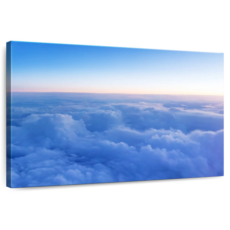 Alvord Blue Sky Clouds, 8" H x 12" W