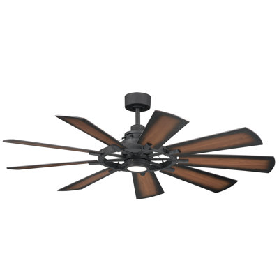 Gentry 60'' Ceiling Fan with LED Lights