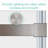 56-60"W X 76"H Sliding Shower Door, Frameless Glass Shower Door With Hardware, Towel Bar And Handle,Drop Shipping Available-123404352