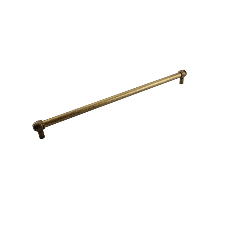 Poignée barre 12 5/8" au centre Colonial, Bronze antique brossé
