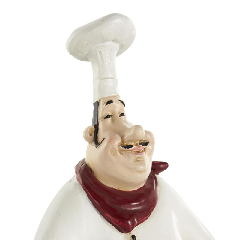 Support à salière et poivrière Figurine Chef
