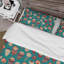 Ensemble de housse de couette en microfibre verte-952763894