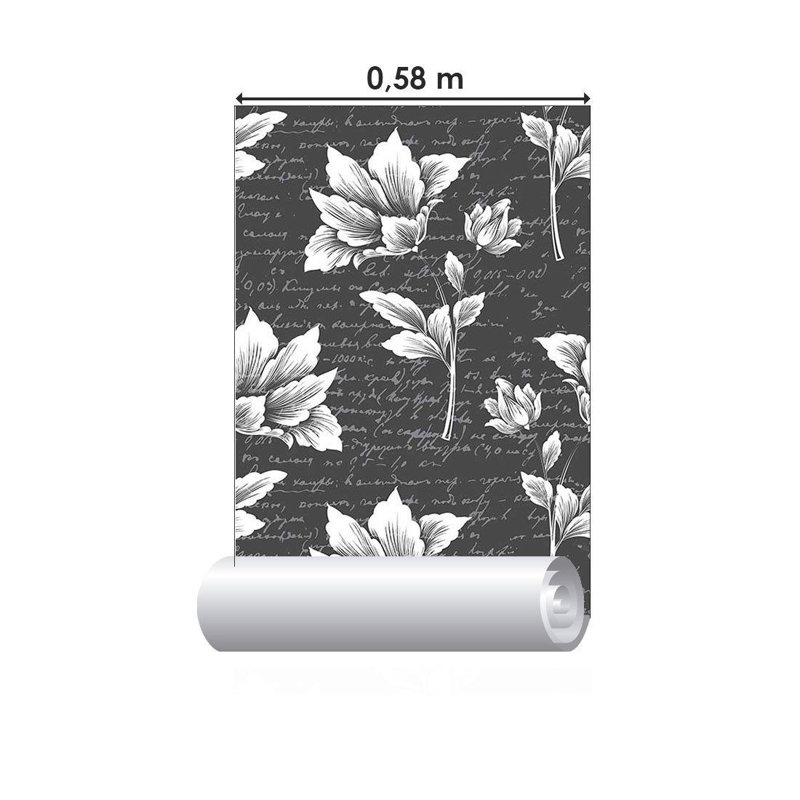 Rouleau de papier peint lisse L 126 po x l 24 po Comert