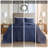 Navy King/cal King Bedding Set, Soft Microfiber, Casual Transitional Design