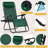 Set of 2 Zero Gravity Lounge Chairs, Folding Reclining Patio Chairs with Cup Holder & Headrest-1938100990