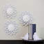 Miroir floral mat arqué 10 po-1110140541-1194805306