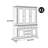 American style large capacity bookcase