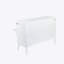 Lit escamotable avec port USB et tablettes amovibles de chaque côté, lit escamotable en pin massif pour bureau personnel, chambre d'amis-108780393-108780394
