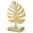 Brunsville Metal Gold Palm Leaf Table Décor