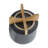 8" Planter W/ Wood Stand-1723087543