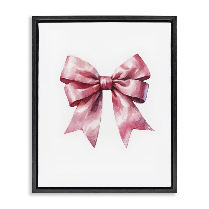«Full Full Ribbon Floater» par Amanda Greenwood, Cadre flottant noir de jais, H 21 po x l 17 po
