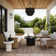 Calisyn Transitional Abstract Indoor/Outdoor Area Rug