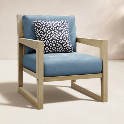 Norrell Outdoor Lounge Chair with Cushions
