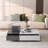 coffee table with two storage spaces