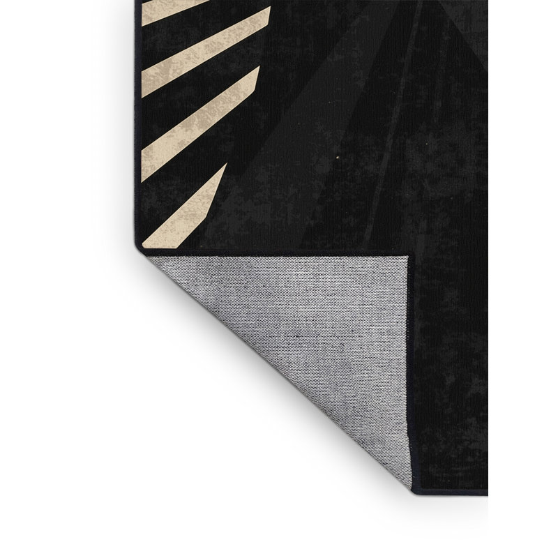 Tapis art déco lavable à la machine Aidan Vampire Lord, 2 x 5