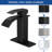 Waterfall Low-Arc Single Hole Bathroom Faucet-106884809