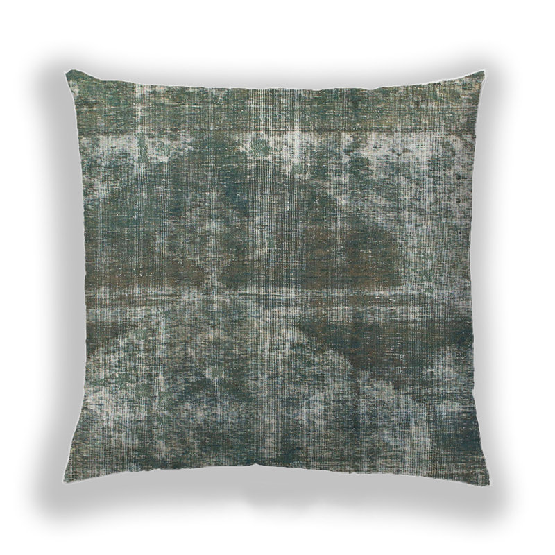 Coussin décoratif abstrait 1105, Microsuède