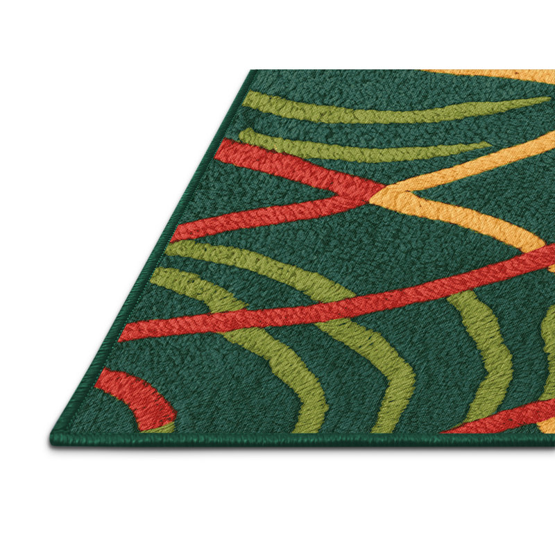  Tapis lavable hawaïen Lilikoi Vines, Tapis de couloir 2 pi x 5 pi