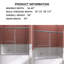 60'' W x 58'' H Sliding Framed Tub Door-98471608