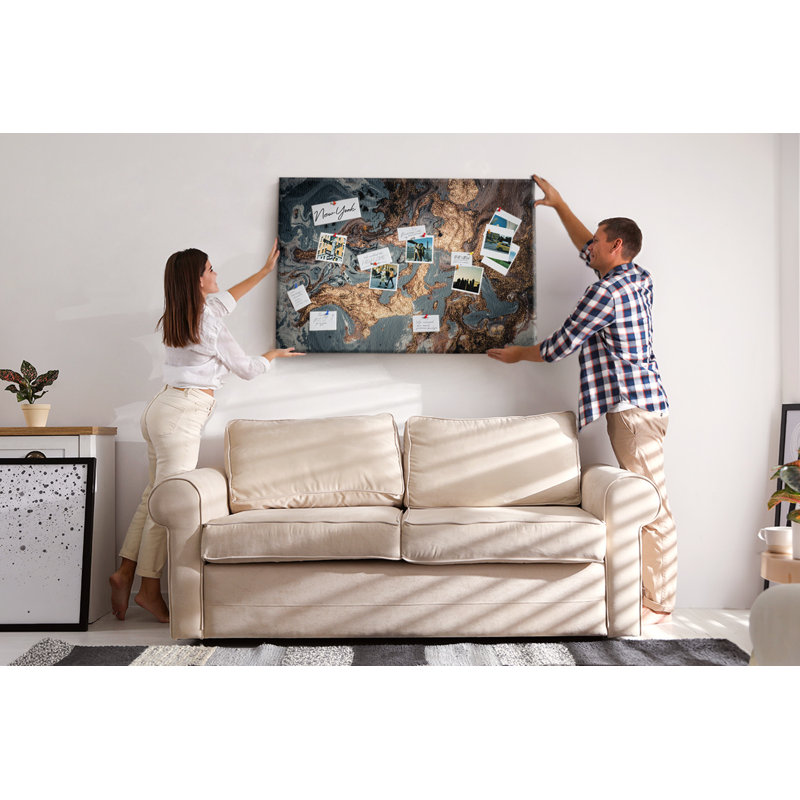 Shabbona Cork Corkboard / Bulletin Board