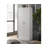 White 24"W Simplistic Modern Double Door Storage Cabinet