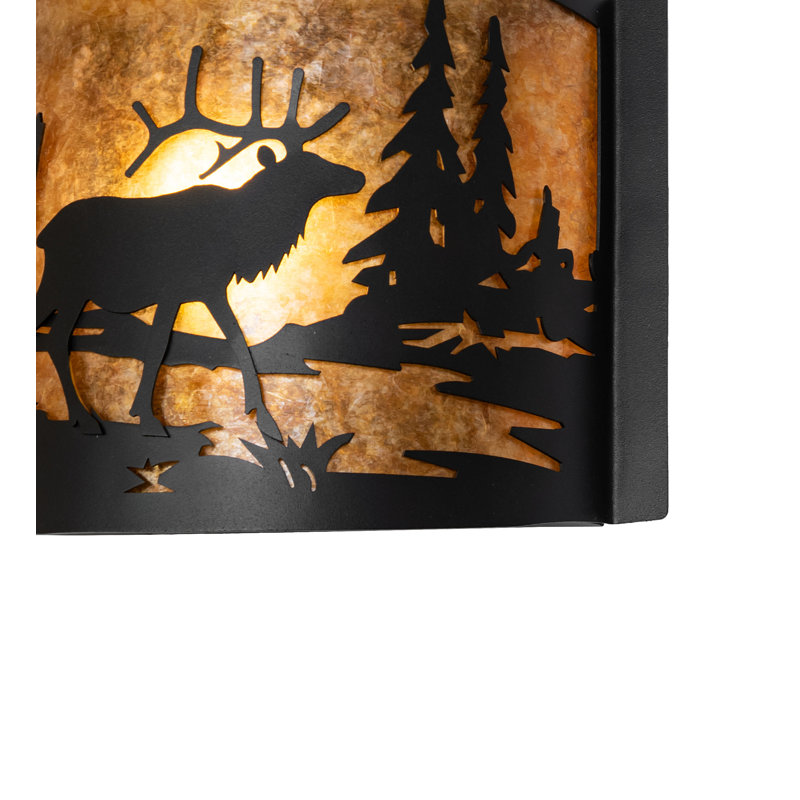 1 - Light Flush Mounted Sconce