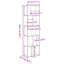 162.5cm H Bookcase-102819013-102819018