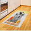 Tapis décoratif à longs fils en fibre de polyester à haute densité Pug-42030169