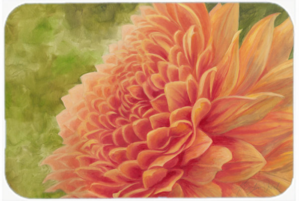 Caroline's Treasures Floral Glass Cutting Board