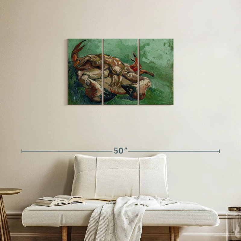 Brampt Crab On Its Back, 20" H x 33" W