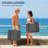 Folding Outdoor Lounge Chair Set of 2, Side Pocket, Grey-1994937254