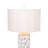 Aloysuis Elegant Starfish White Table Lamps - 3 Way Switch
