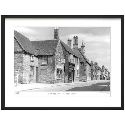Oundle, West Street C1950 - Single Picture Frame Print