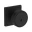 Vashon Keyed Entry Knob with Stepped Square Rose in Lifetime (PVD) Satin Brass-1366303491