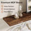 Console en bois manufacturé et en acier avec base de vélo industrielle Jurel -1316428915-1319592079