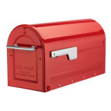 Boulder Post Mounted Mailbox