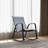 Naleyah Metal Rocking Chair